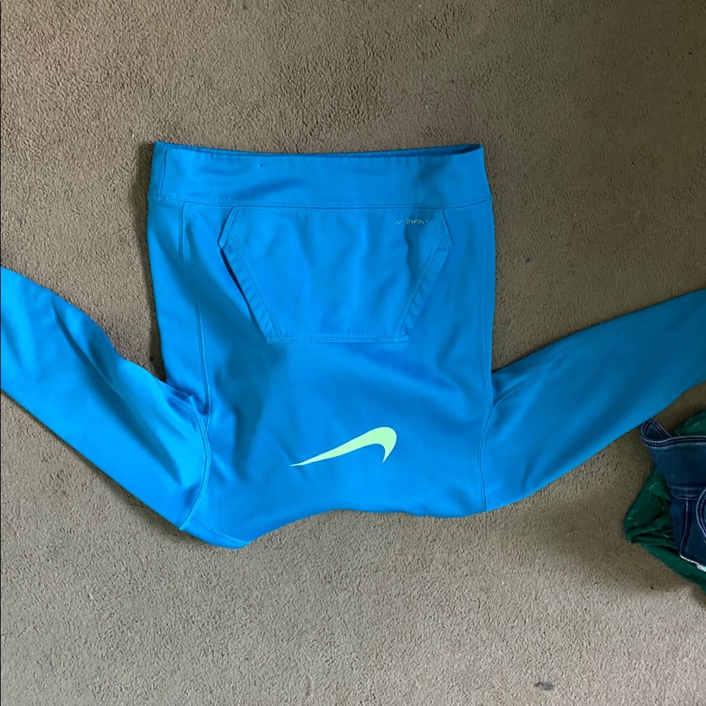 Blue nike hoodie